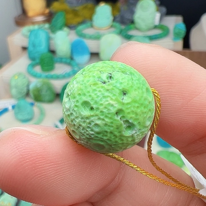 绿松石未镶嵌主播万珍