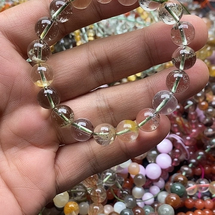 未镶嵌水晶珠宝半成品