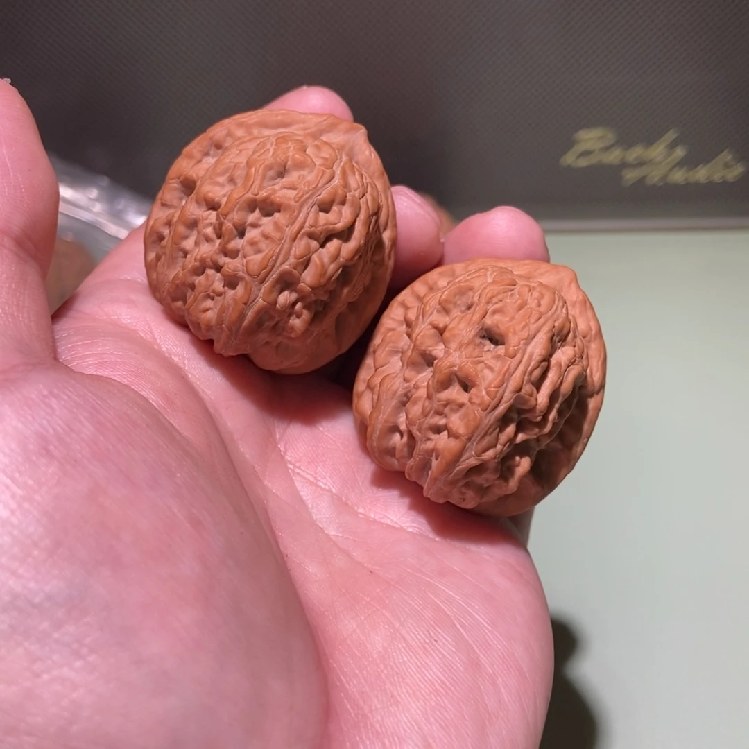 文玩核桃吊坠全品36赤龙鸡心