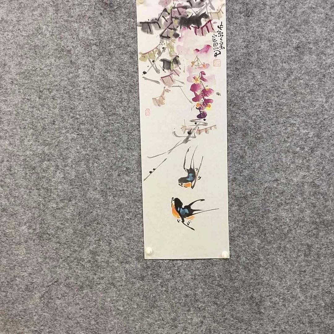 国画尚定固国画作品