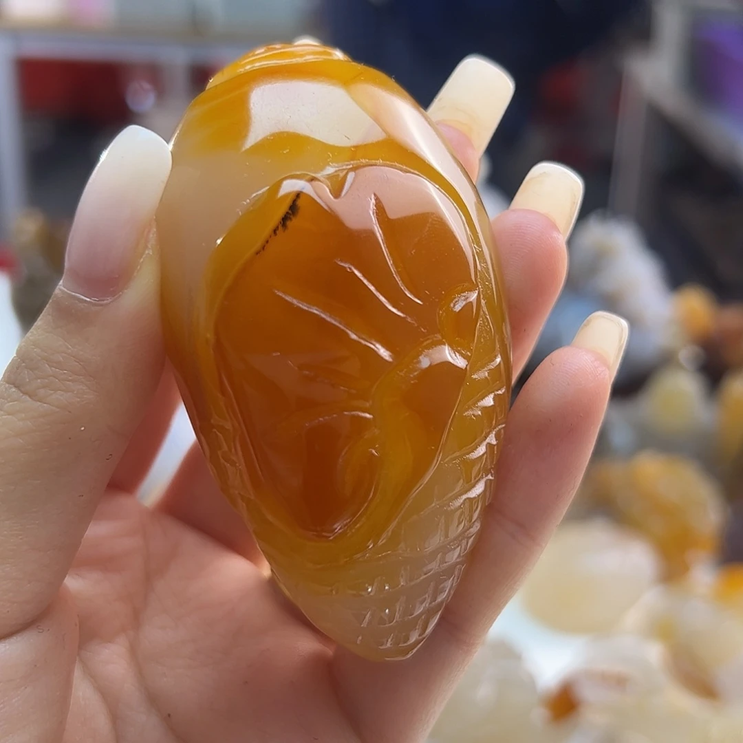 玛瑙/玉髓未镶嵌吊坠(不含链)
