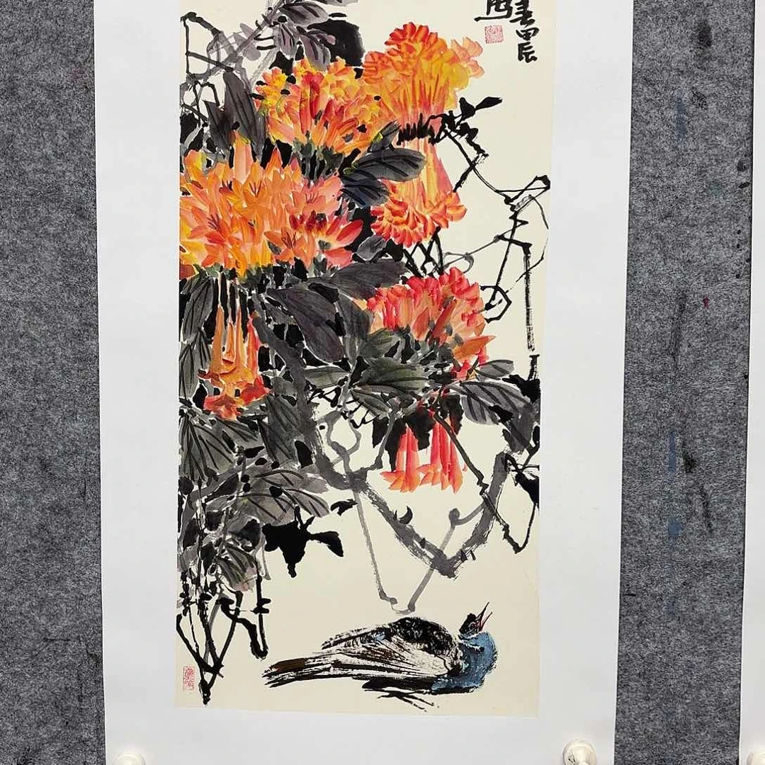 国画亲笔手绘原创