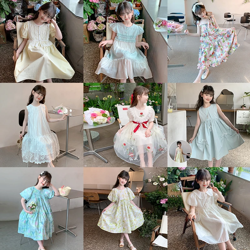三号夏款清链接(301-399)女中小童2025夏季新款裙子