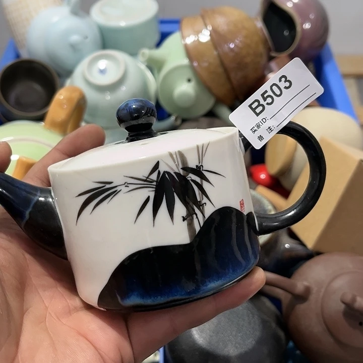 茶具默认微瑕瓷器、茶具、壶、摆件，介意勿拍