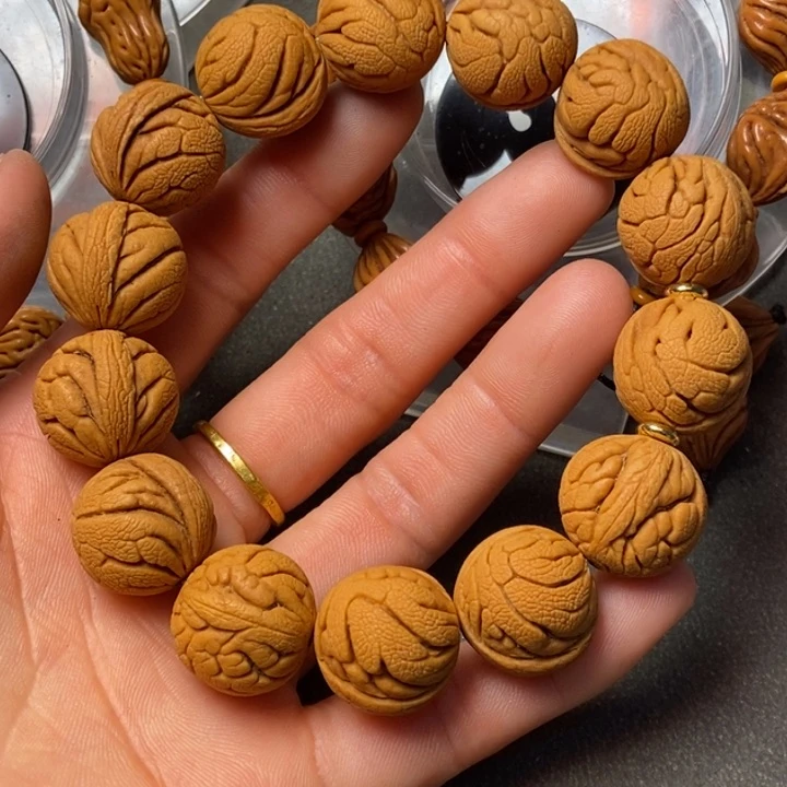 吊坠桃核陕西秦岭山桃核19