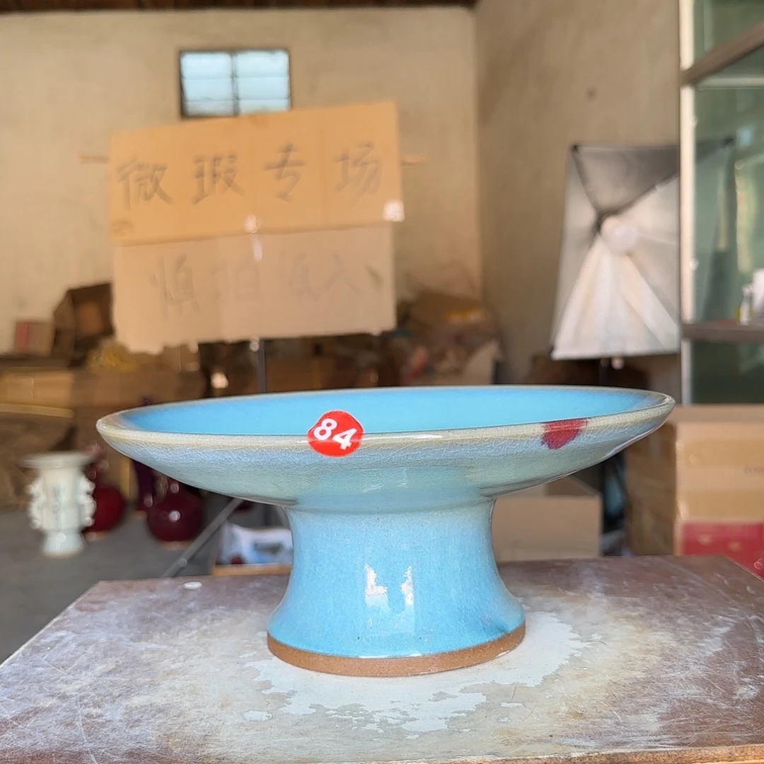 摆件郑家钧窑摆件微