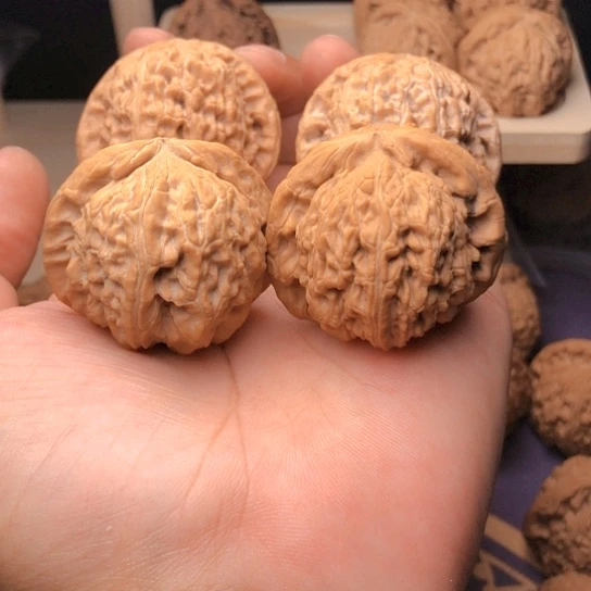 文玩核桃把件时*?白狮子