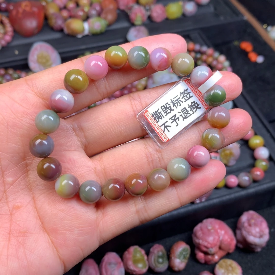 玛瑙/玉髓未镶嵌手链