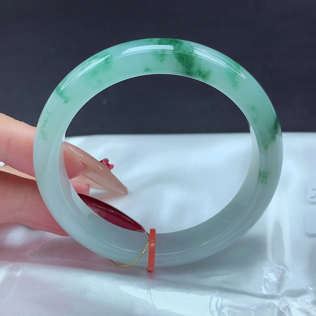 未镶嵌手镯翡翠54圈440