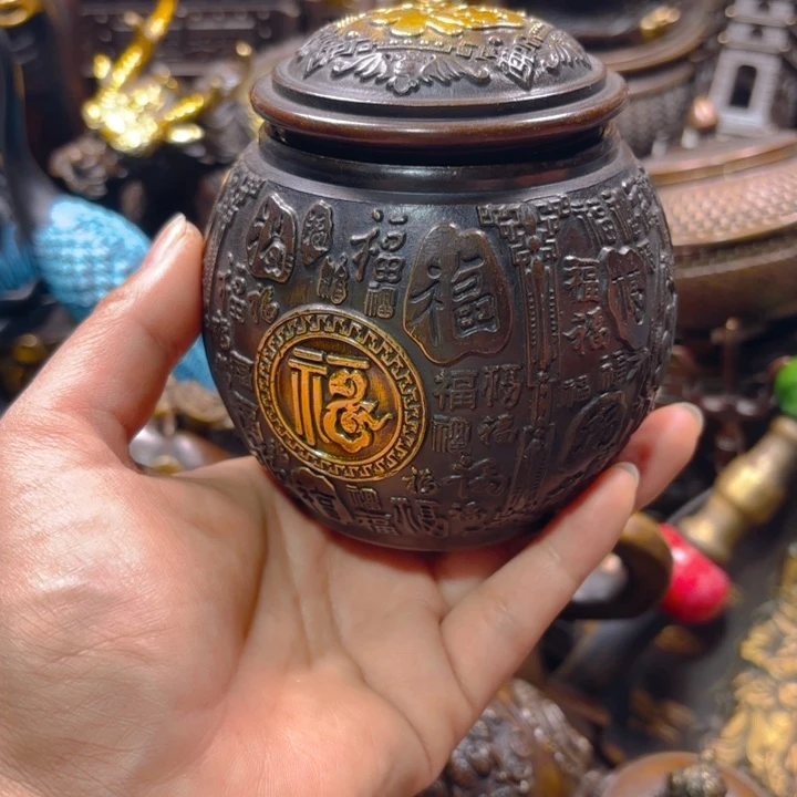 铜器摆件收收藏藏