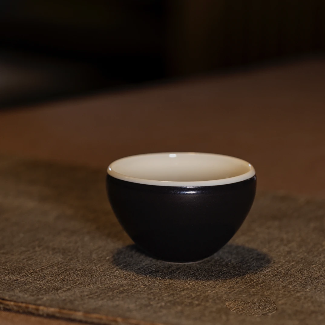 经典黑白器 仿缁素器 主人杯