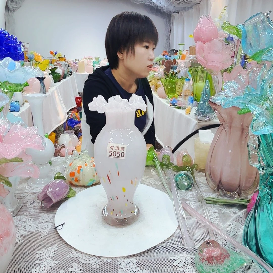 琉璃花瓶花器艺术品