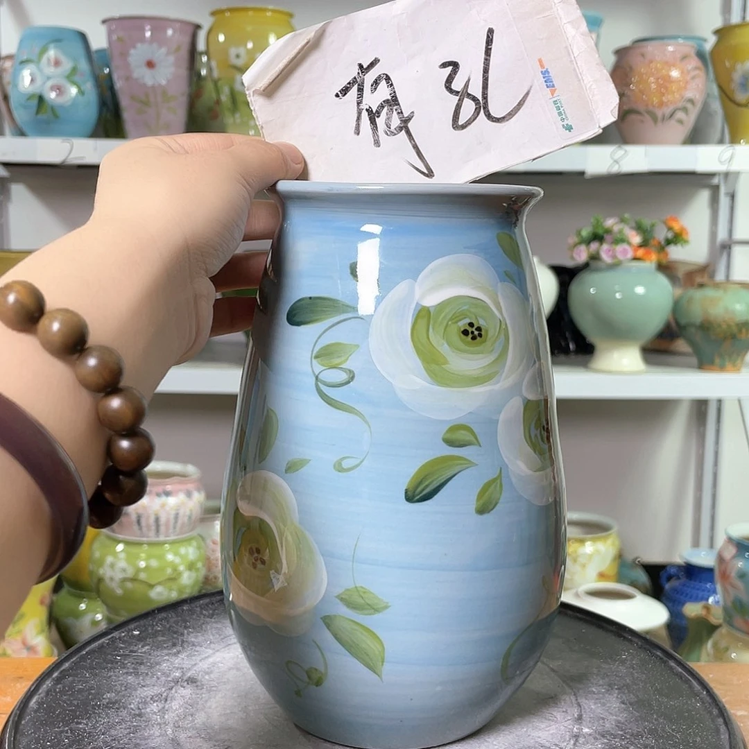 景德镇陶瓷花盆花器暇258