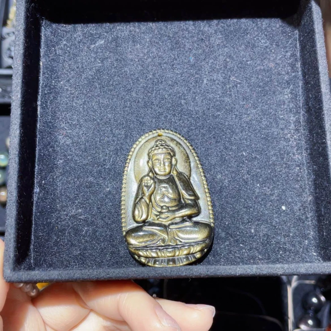 【闪购商品】黑曜岩吊坠(不含链)未镶嵌H****哥