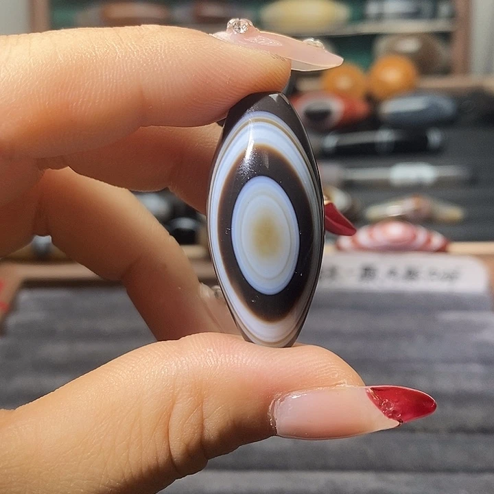 玛瑙/玉髓未镶嵌吊坠(不含链)