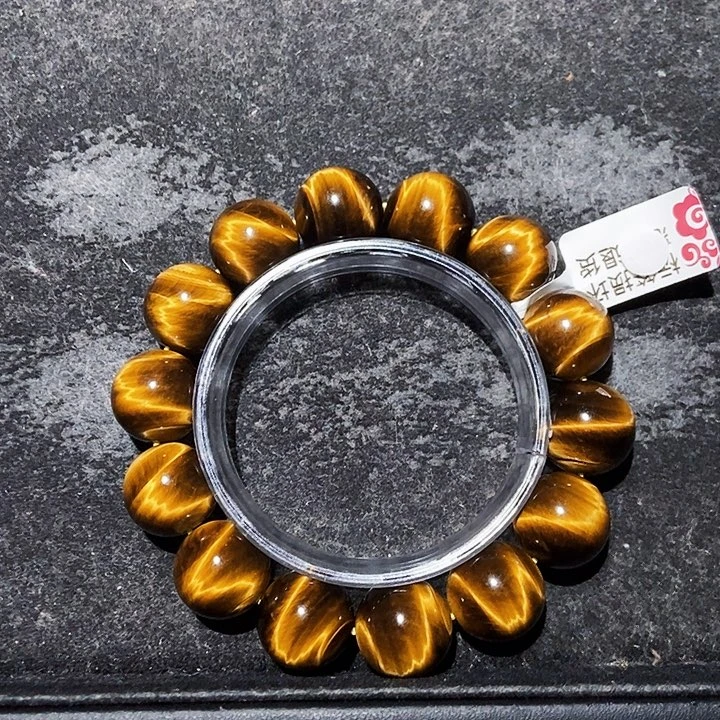 是****未镶嵌手链木变石（虎睛石）