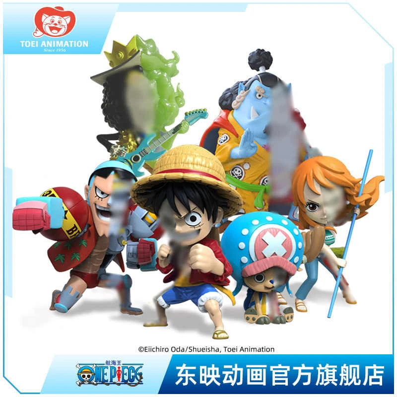 东映动画 航海王盲盒手办官方正品礼物半解剖路飞娜美乔巴手办