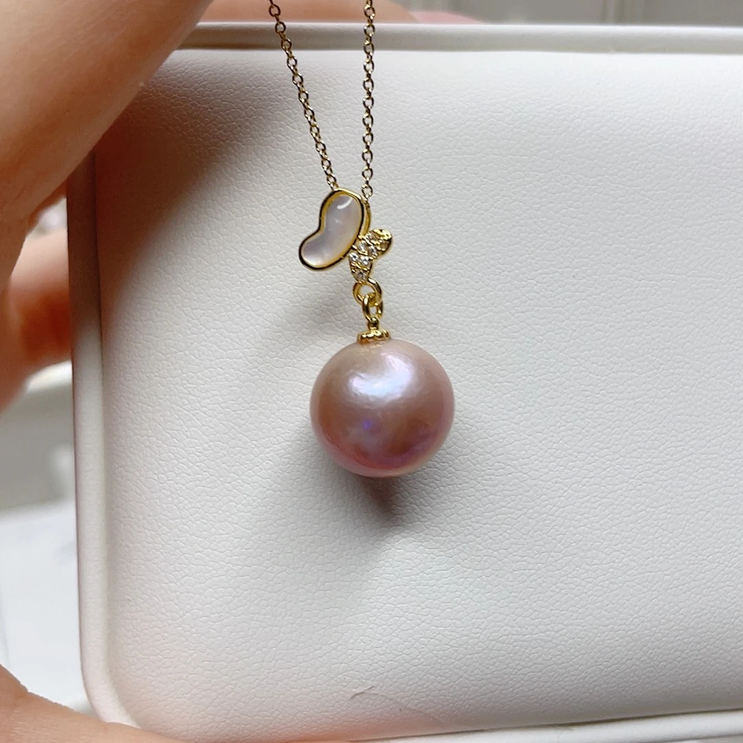 合金吊坠(赠链)淡水珍珠