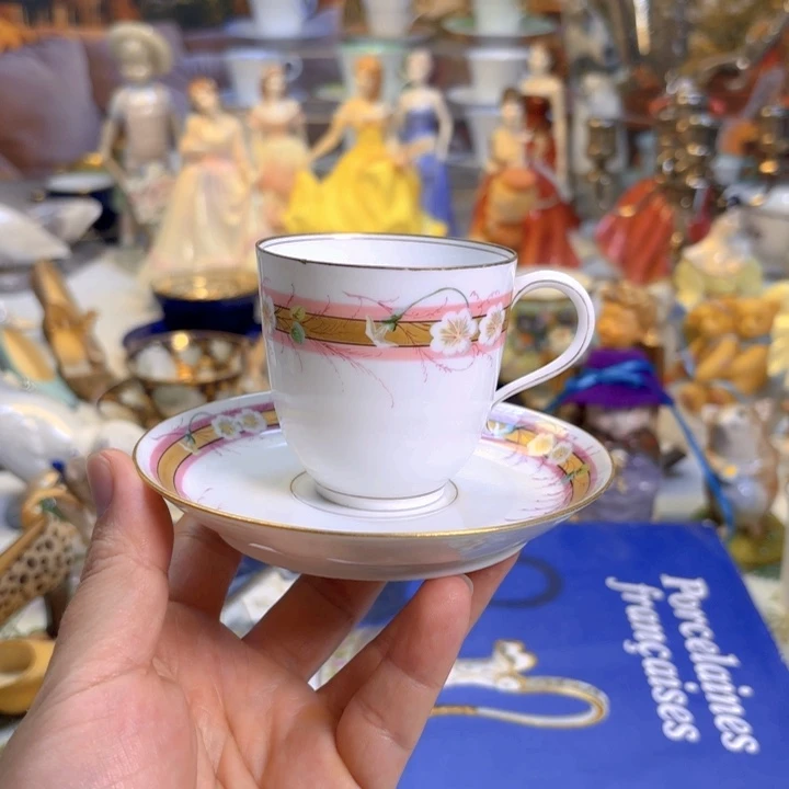 瓷片欧洲中古瓷器（老巴黎）小飞皮