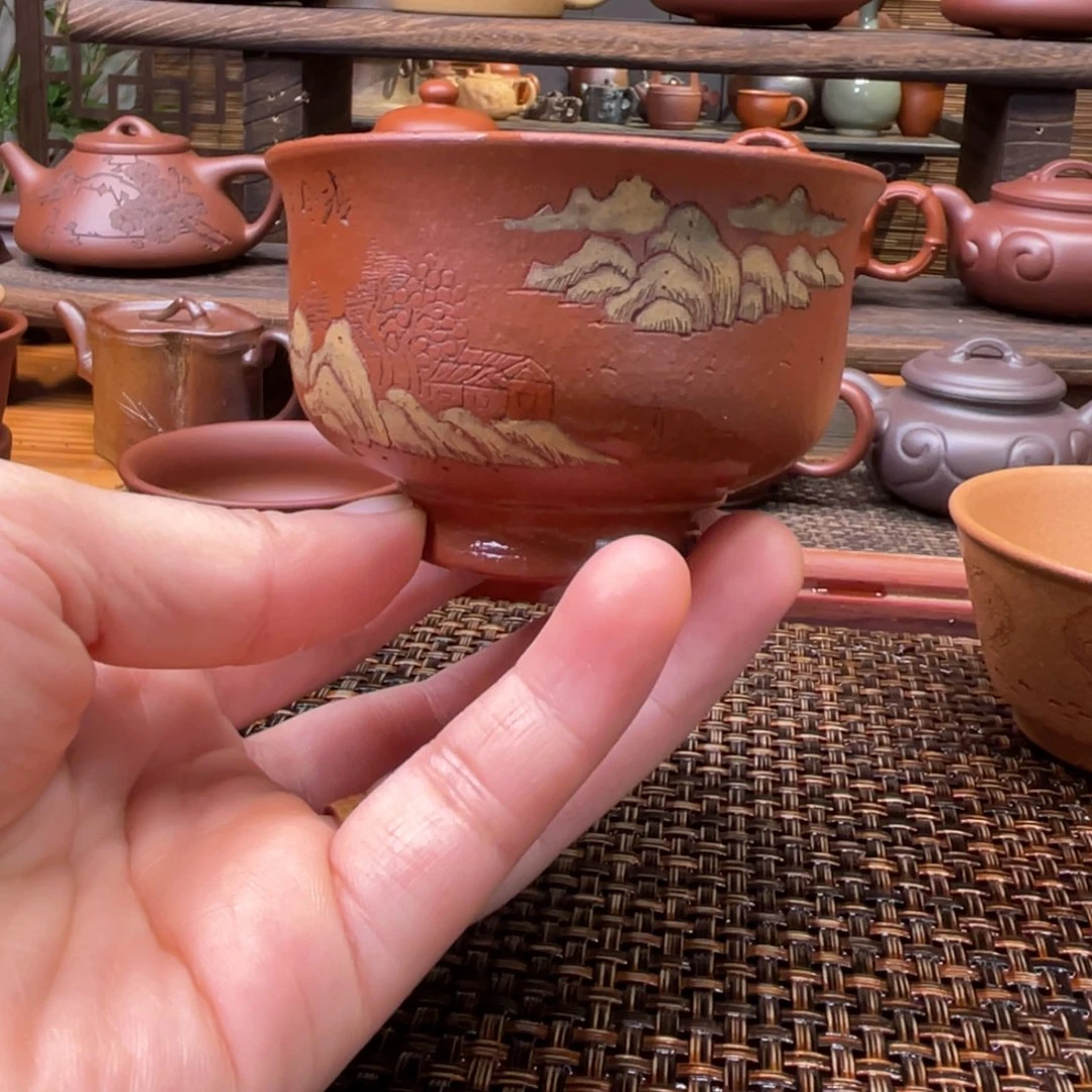 茶壶紫砂宜兴原矿紫砂手工制90