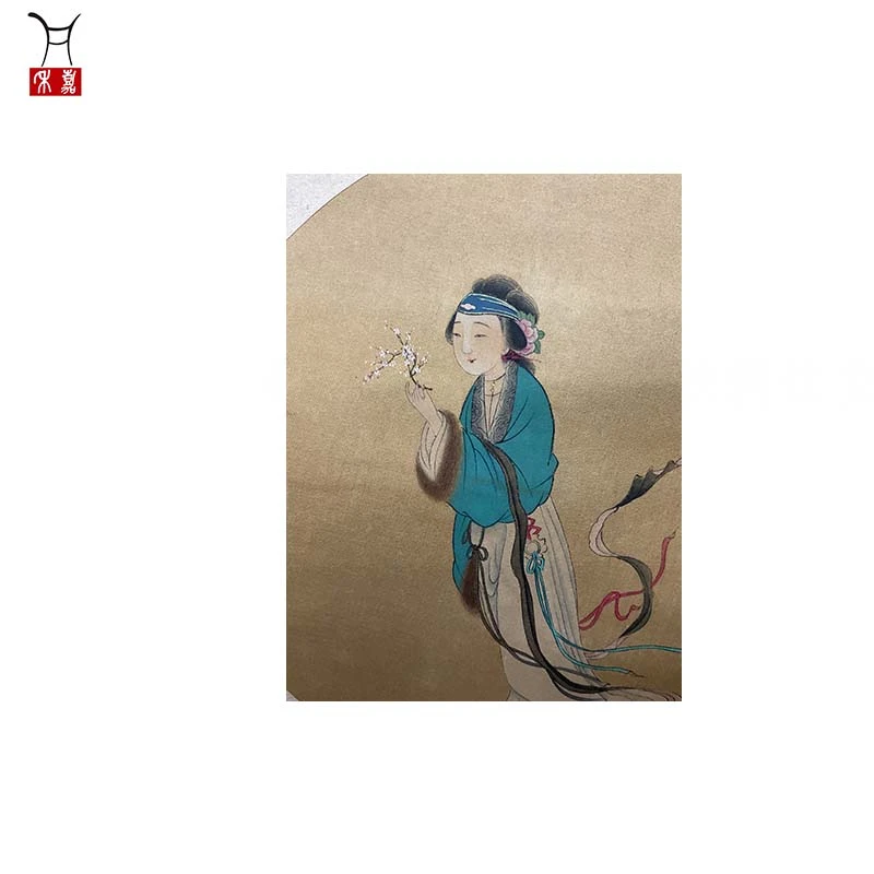 Q1027仕女立轴30x76/2平尺