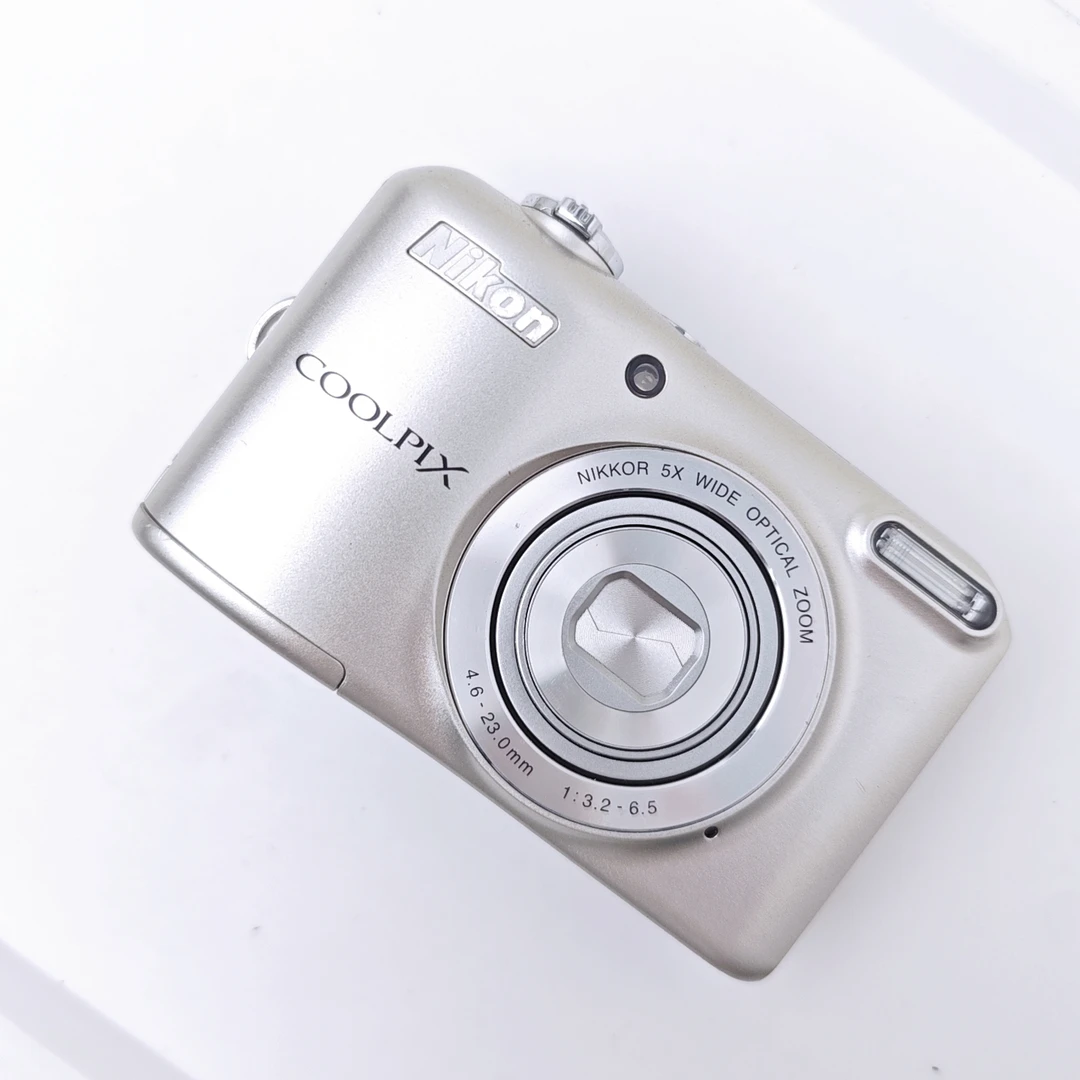 9新 Nikon/尼康 L28 2000万高清像素5倍变焦ccd数码相机复古