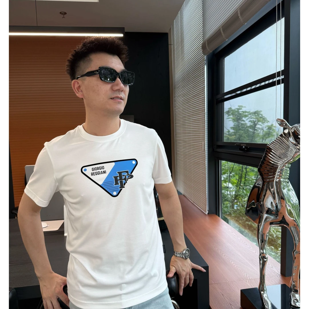 618大促-男士休闲时尚圆领T恤-QZ-07001