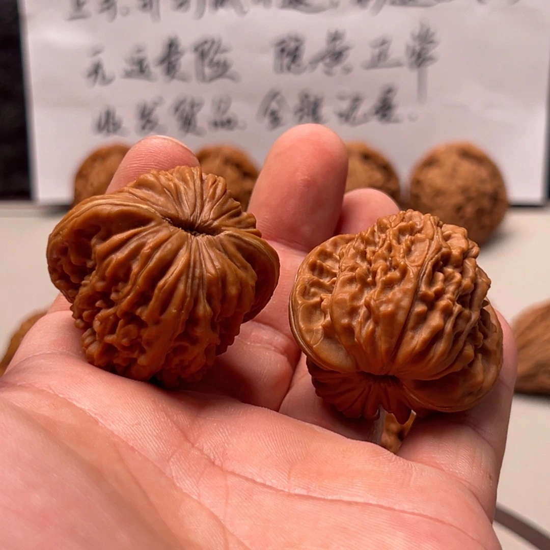 花***天吊坠文玩核桃四座楼41