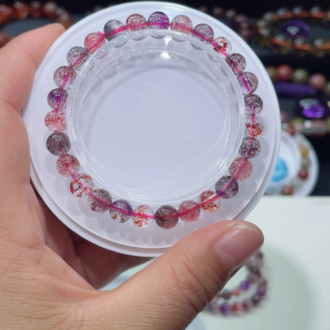 水晶手链未镶嵌莎*超7⃣️手链，10.93