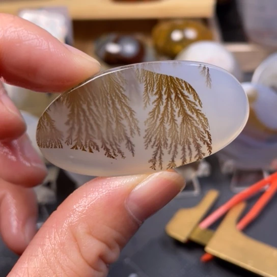 玛瑙/玉髓吊坠(不含链)未镶嵌