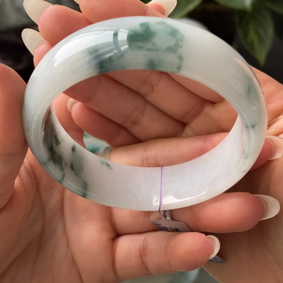翡翠未镶嵌手镯天然