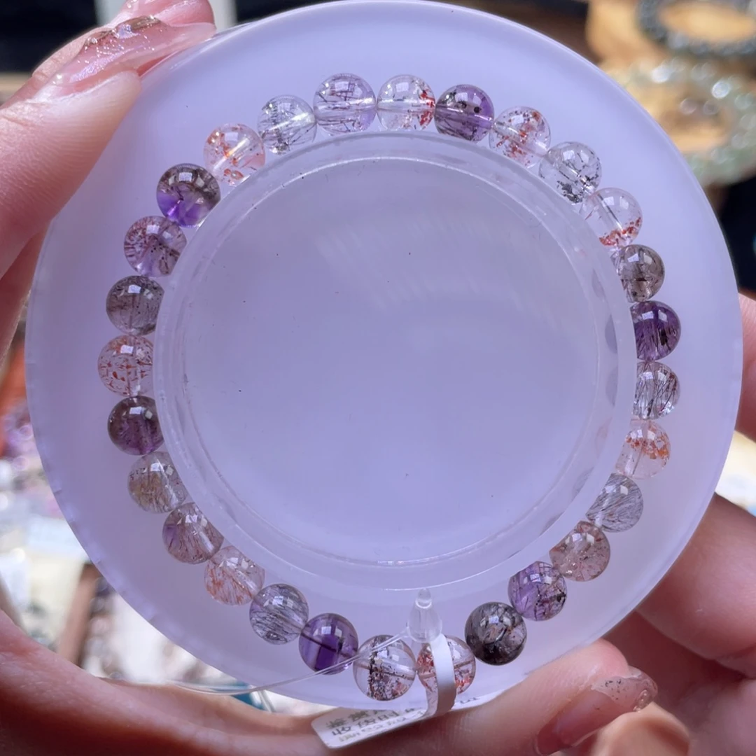 水晶手串未镶嵌超七