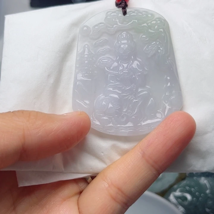 颈饰未镶嵌翡翠挂件