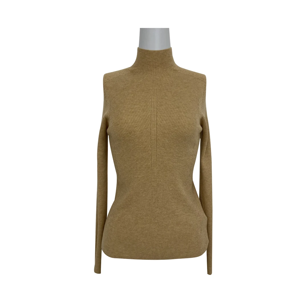 【粉丝专享】歌蒂诗新款经典百搭修身显瘦立领针织衫女 8E33Z1524