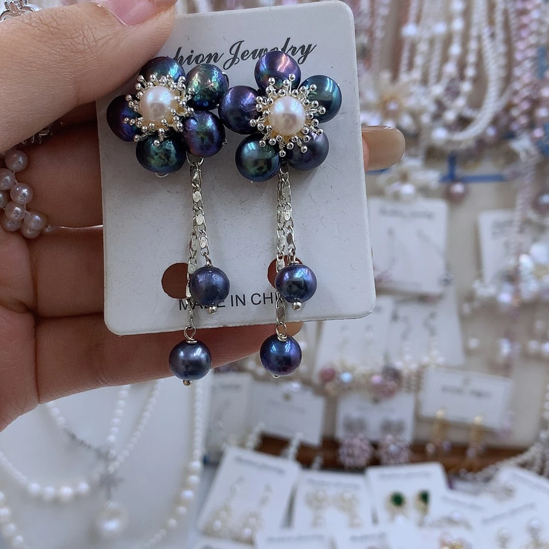 项链18K金镶嵌淡水珍珠