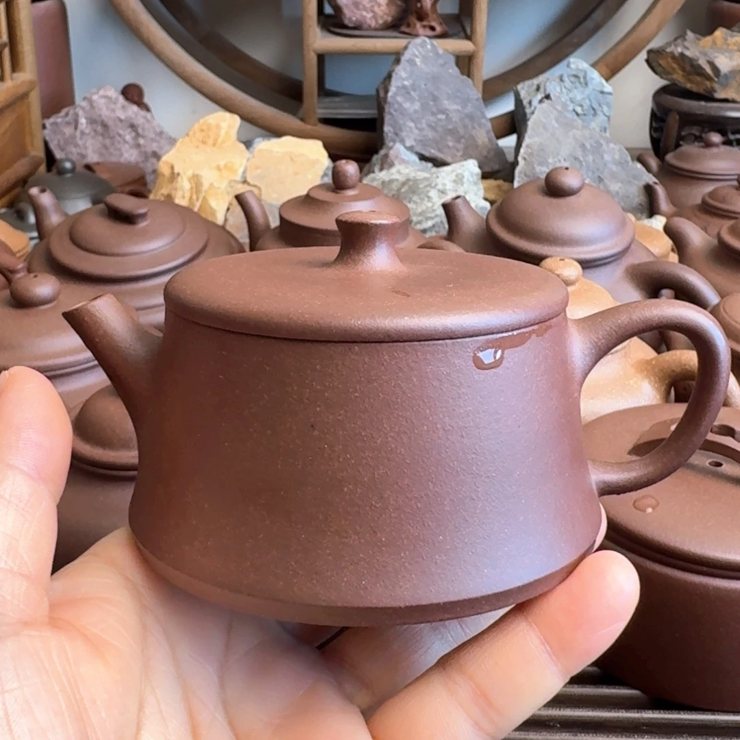 茶壶紫砂180cc云柱嫩底槽清