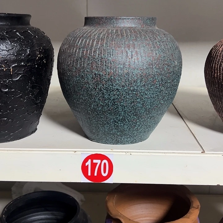 粗陶盆默认打孔高20口11