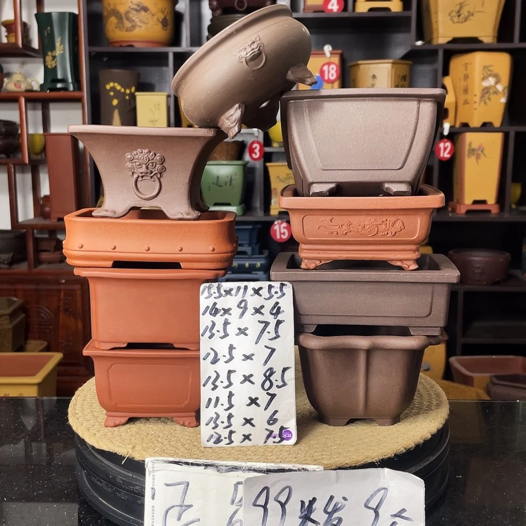 紫砂D-婉秋紫砂花盆