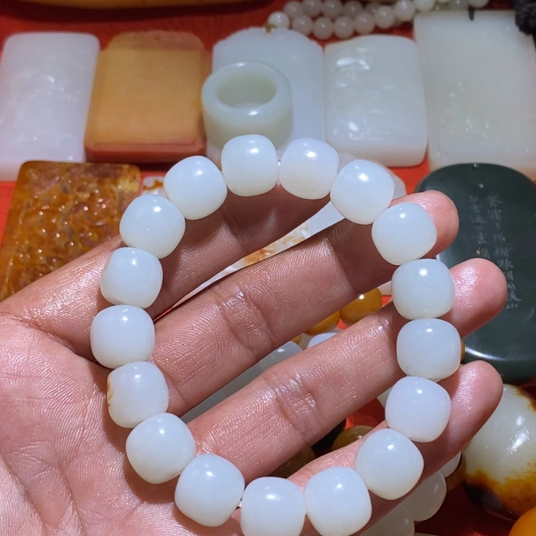 开***乐和田玉未镶嵌吊坠(不含链)