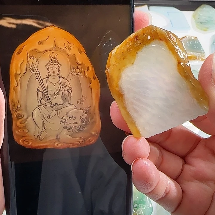 定制翡翠未镶嵌翡翠定制