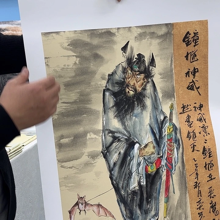 国画手绘国画作品