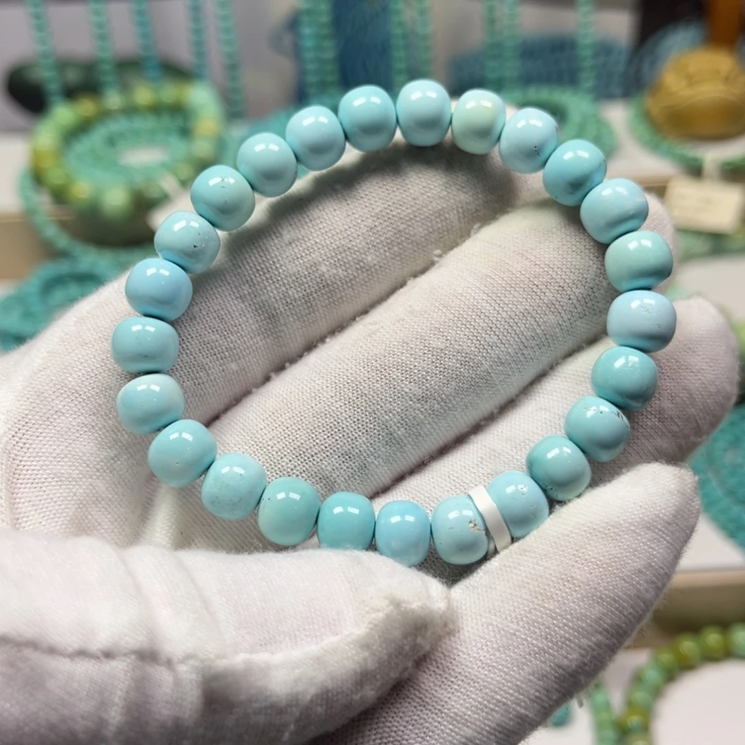绿松石未镶嵌手链