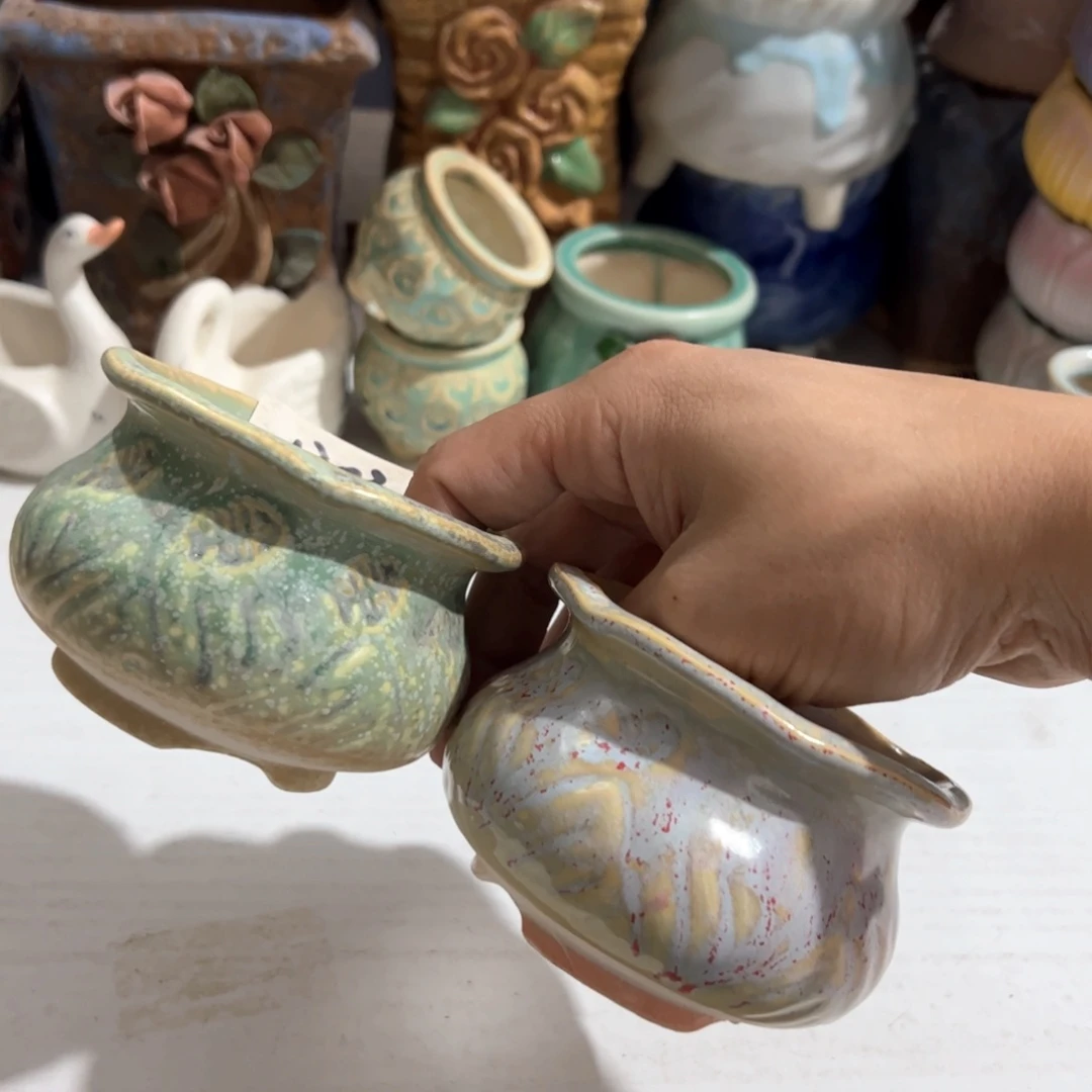 陶瓷多肉小花盆@@1303