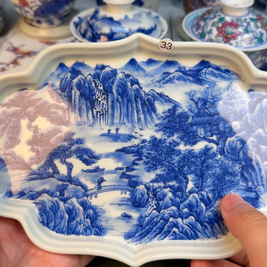 彦祖纯手工手绘茶具33