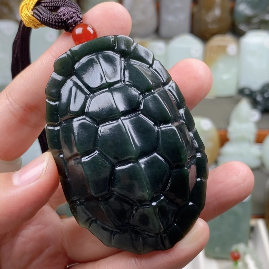 和田玉（青玉）未镶嵌颈饰