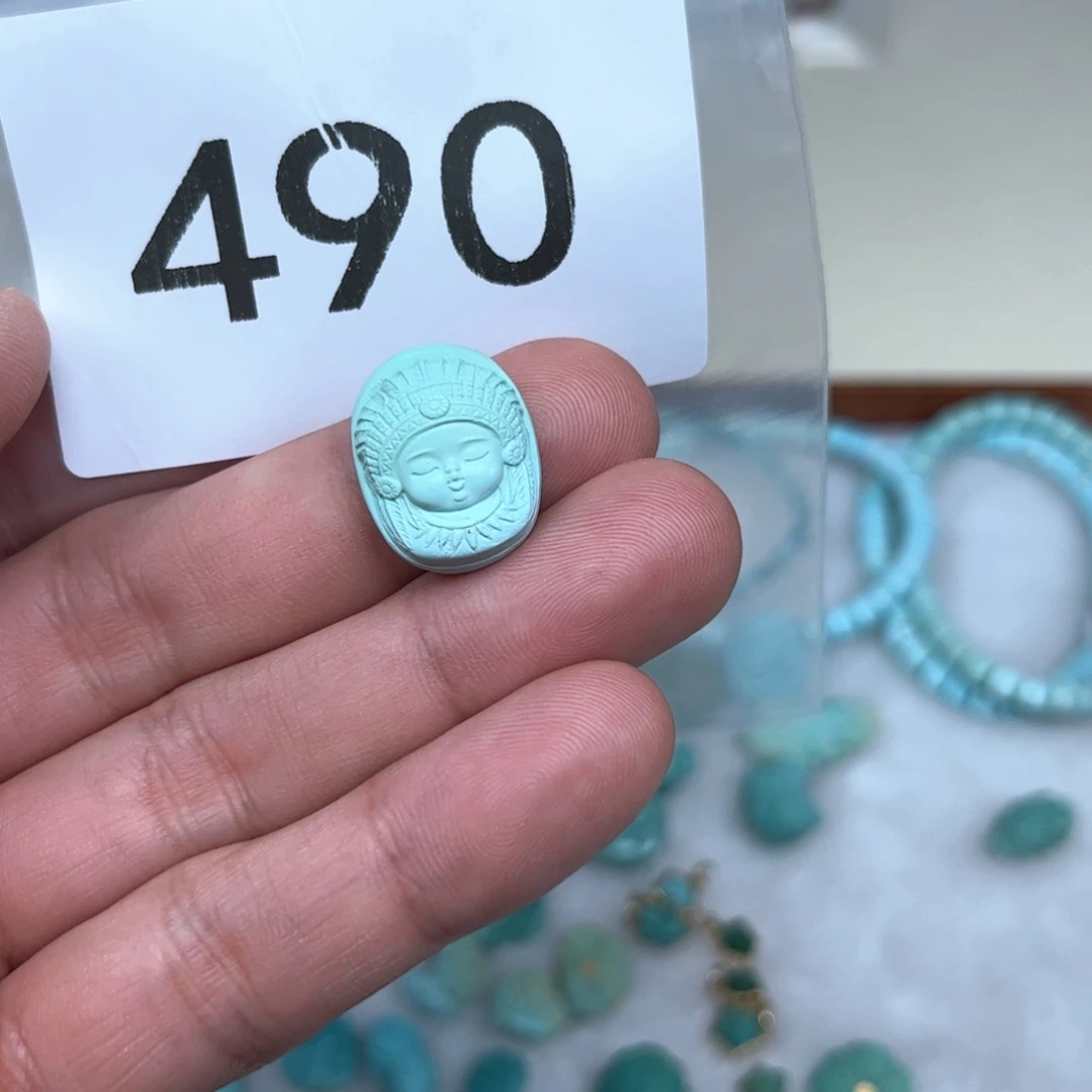 绿松石未镶嵌珠宝奇石