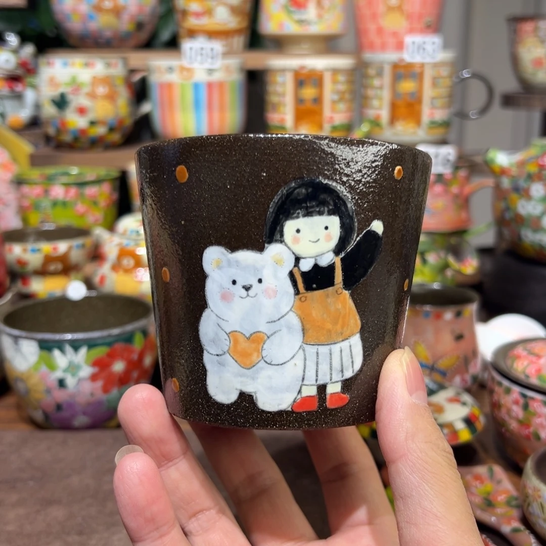 紫砂 景德镇陶瓷手绘杯