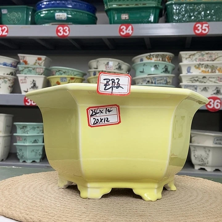 紫砂紫砂花盆0963