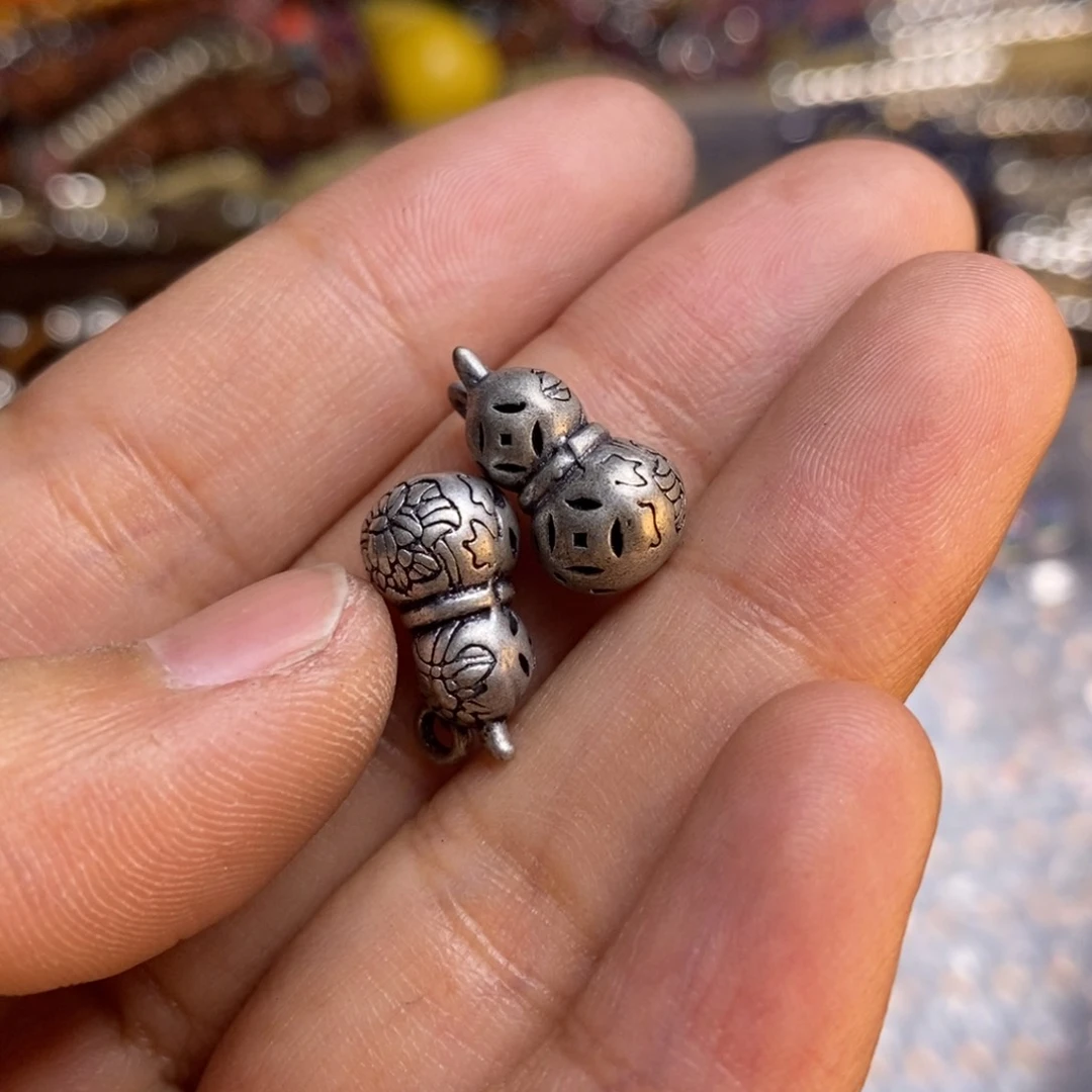 小****一对小葫芦小配件复古123