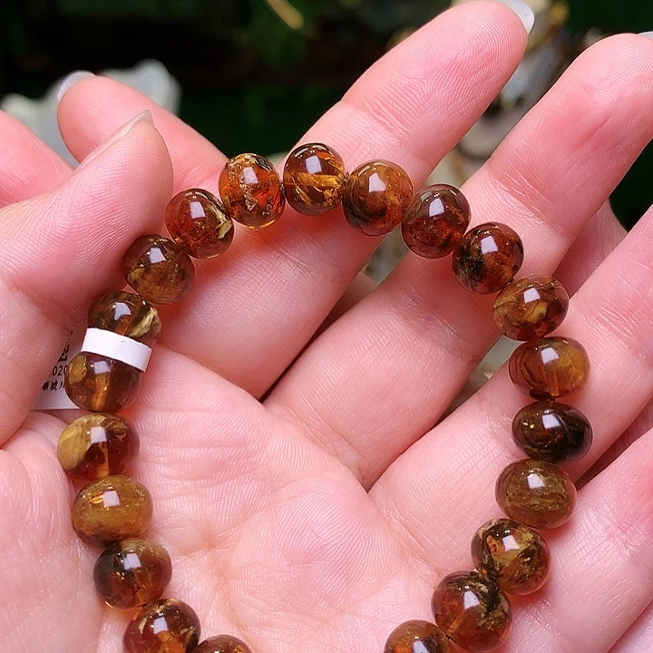 琥珀未镶嵌裸石抚顺琥珀10-42